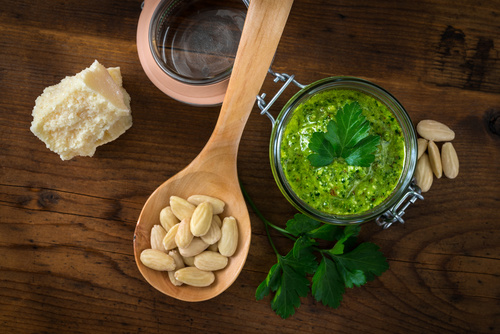 Italian Parsley Pesto 5 Ingredient Recipe