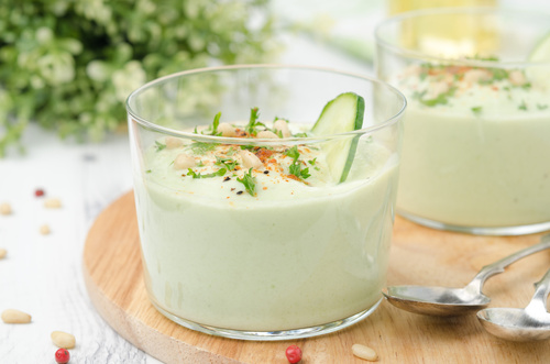 Chilled Cucumber Soup 5 Ingredient Recipe