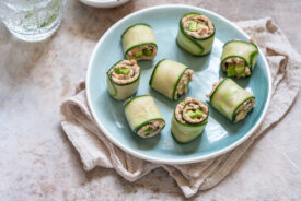 Tuna Salad Cucumber Rolls 5 Ingredient Recipes
